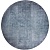 Фото Ковер LINEN Dark Blue диаметр 300 см