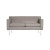 Фото Двухместный диван Theatre серого цвета