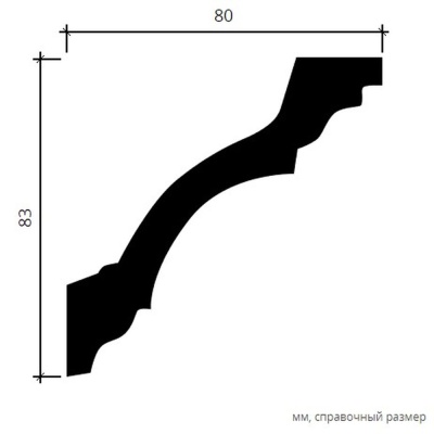 Фото КАРНИЗ ГИБКИЙ 1.50.113