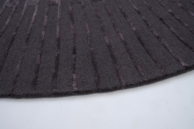 Фото Ковер Radius Dark grey диаметр 200 см